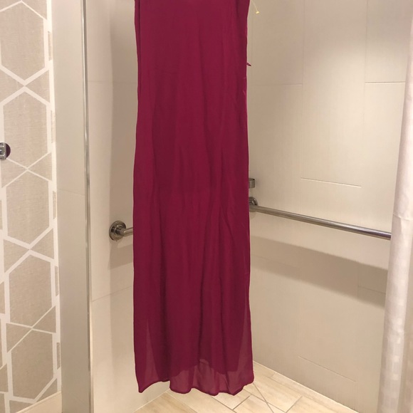 MAID by Yifat Oren Harlow Gown in Magenta - Picture 5 of 6